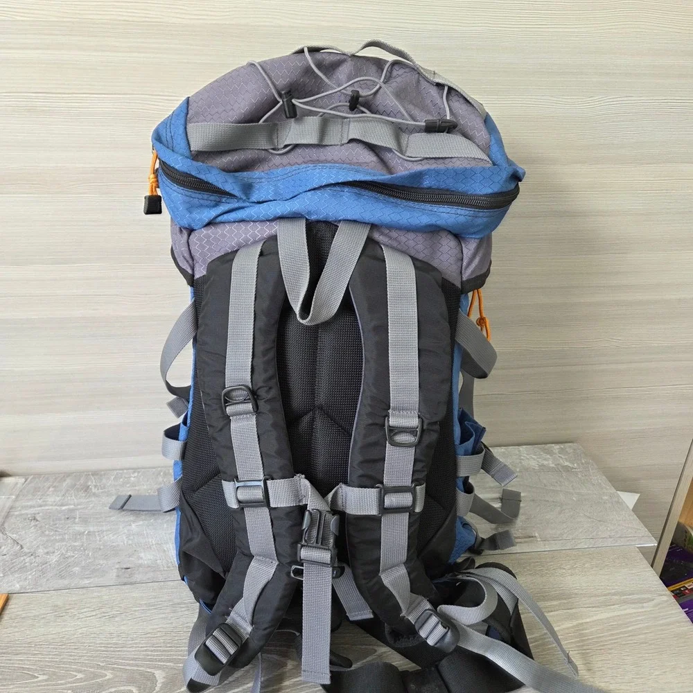 Vintage JanSport Backpack Redline 45 Blue Frame Hiking Technical Gorpcore Bag